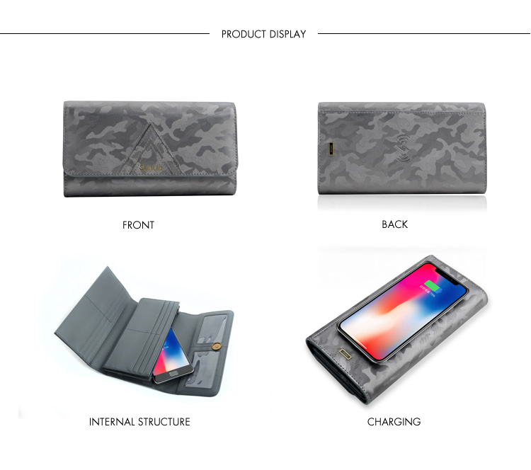 10W fast charger wallet