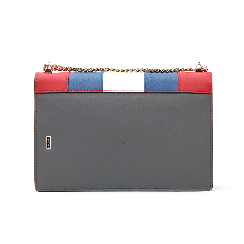  Hot sale combination colors elegant fashion handbag chain ba 